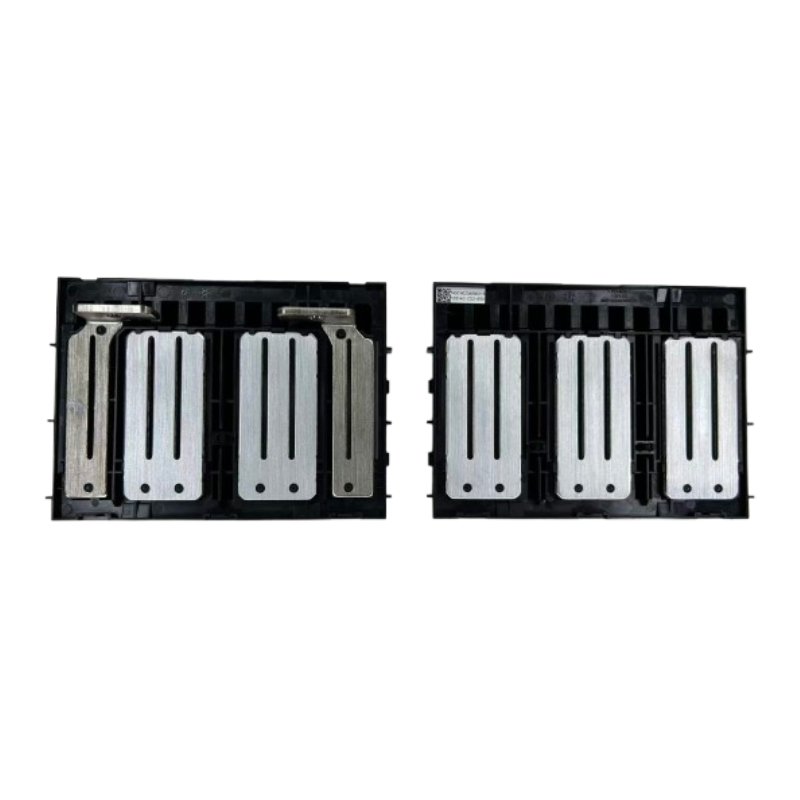 Injection molded automotive battery pack connector housing for electric and hybrid vehicle systems.