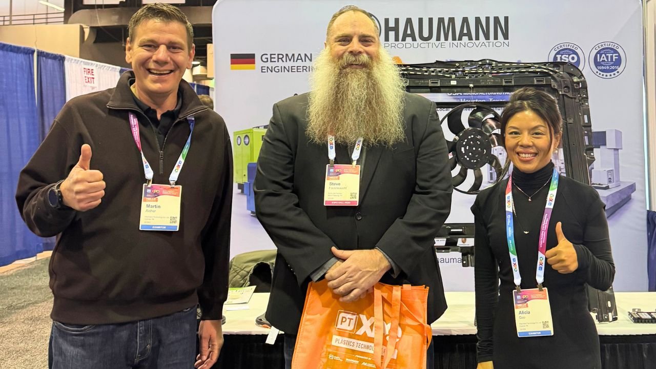 Haumann Technology team at PTXPO 2026 Booth 541