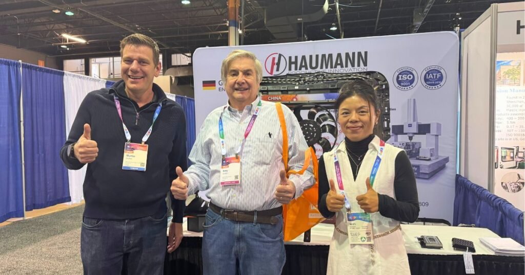 Haumann team connecting with industry professionals at PTXPO 2026