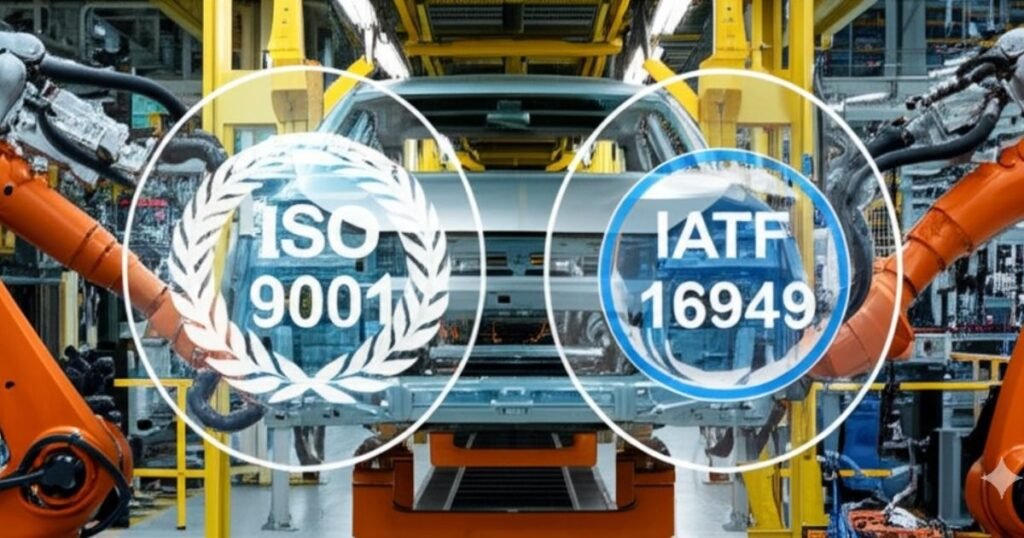 IATF 16949 certified automotive plastic parts manufacturing facility