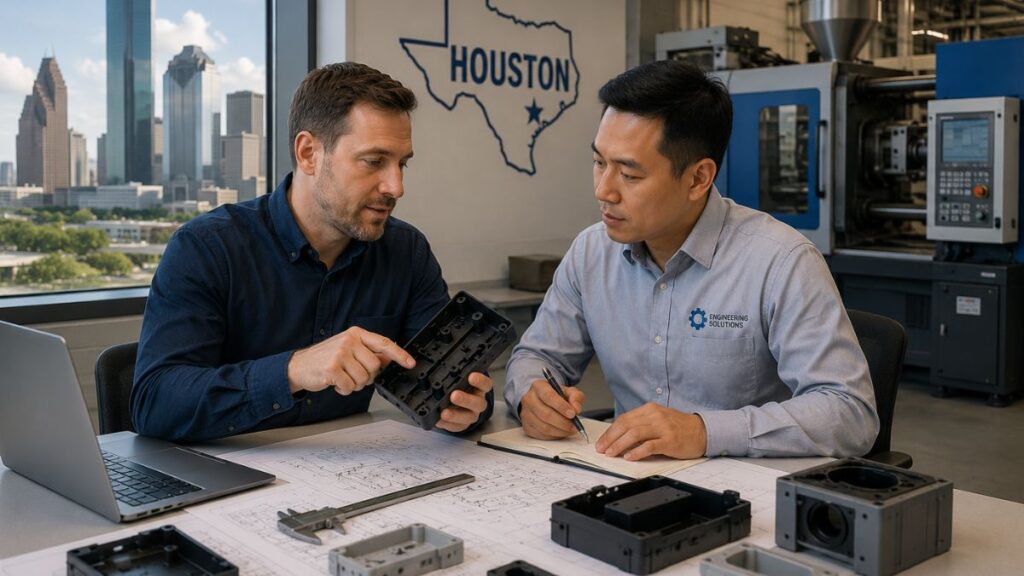 Houston engineering support for custom plastic injection molding and OEM manufacturing projects