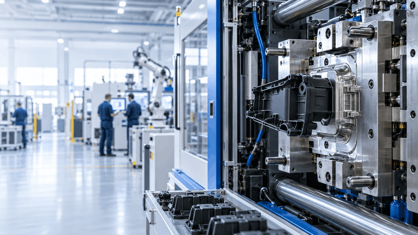 Custom plastic injection molding partner providing precision manufacturing solutions for OEM projects