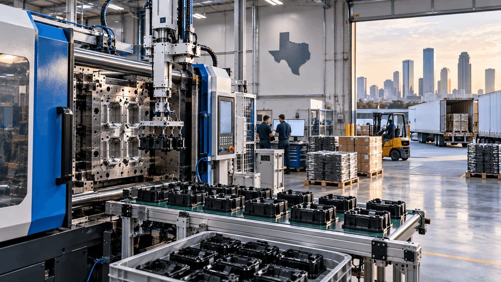 Texas injection molding manufacturing and supply chain operations for OEM production